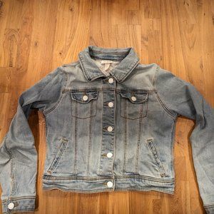 Cat & Jack Girls Denim Jacket LARGE (10/12)